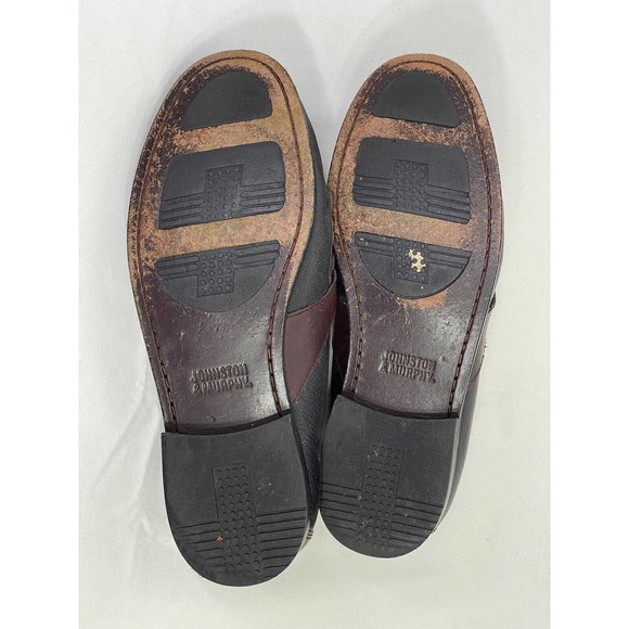 Johnston Murphy Aragon II Mens Kiltie Leather Tassel Red Loafer Sz 10.5 20-0592 - Picture 8 of 10